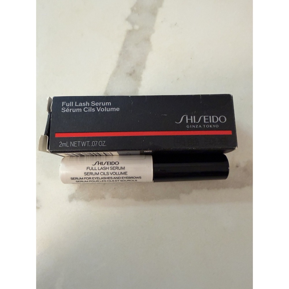 NIB Shiseido Ginza Tokyo Full Lash Serum Clis Volume Travel Sample Sz 2ml/0.07oz
